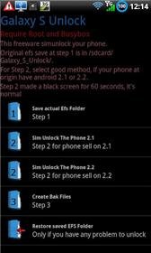 download Galaxy S Unlock apk